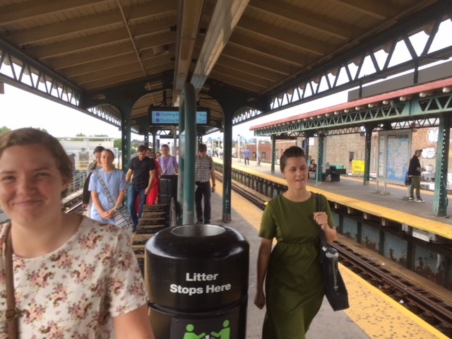 Walking at Train